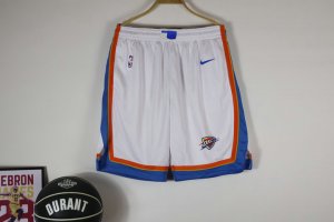 NBA OKC Thunder 23-24 Association Edition shorts blanc